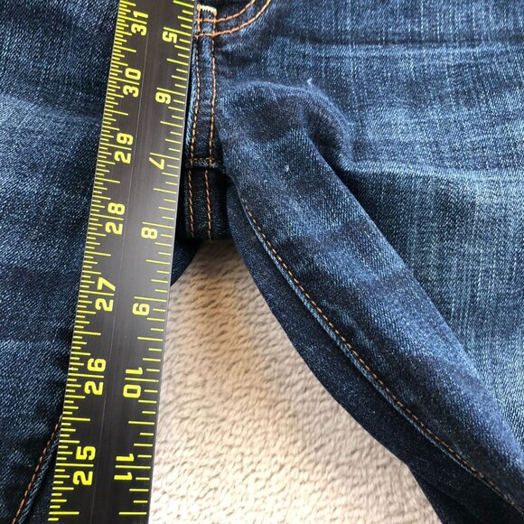 American Eagle Womens Jeans Size 4 Skinny Ankle Distressed Classic Casual Blue - Picture 6 of 15